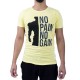 No Pain No Gain T-Shirt Sarı